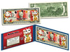MANEKI NEKO LUCKY CAT Genuine Legal Tender U.S. $2 Bill Lucky Money Maneki-neko
