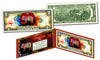 Chinese ZODIAC Genuine U.S. $2 Bill Red Polychrome Blast * YEAR of the PIG *
