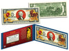 Chinese Zodiac YEAR OF THE HORSE Genuine U.S. Legal Tender $2 Bill Currency
